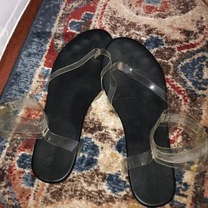 Forever 21 clear sandals